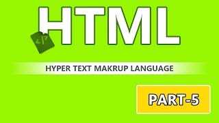 HTML Tutorial in Urdu / Hindi Part-5