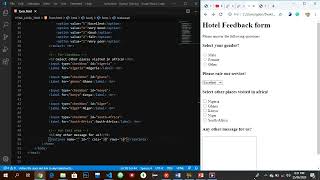 HOW TO CREATE FORMS AND SELECTIONS WITH HTML PART 4