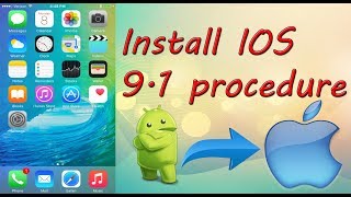 How to install ios in android phone.. Explained in Detail