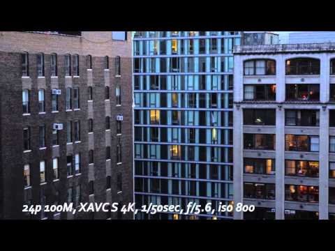 Sonyalpha a6300 iso video test
