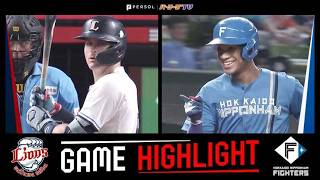 2026年7月23日 埼玉西武対北海道日本ハム 試合ハイライト