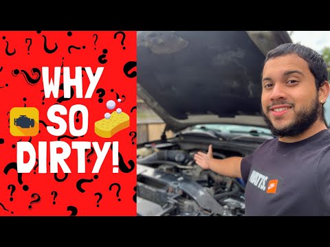 How to clean car engine bay at home
