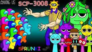 Among Us VS SCP 3008 Sprunki Lore Monster | Peanut Among Us Animation