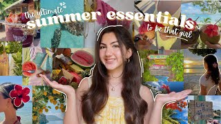 THAT GIRL Summer Essentials🌺🌊 *the ultimate & only guide you'll need*