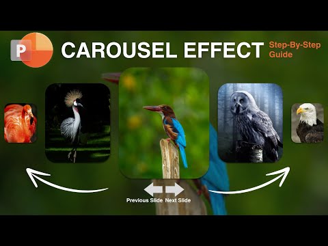 How to make this Carousel effect In Powerpoint | #06 #tutorial