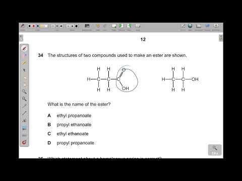 0620/22/M/J/24 - QNS 33 & 34 --- IGCSE EXTENDED CHEMISTRY PAPER 22 MAY/JUNE 2024