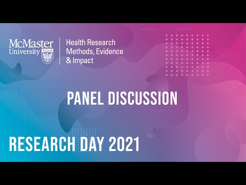 Panel Discussion - Drs. Anne Hayes, Elie Akl and Ed Mills