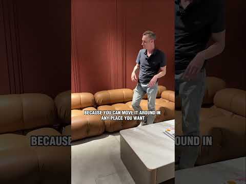 Camaleonda couch, the Mario bellini sofa.