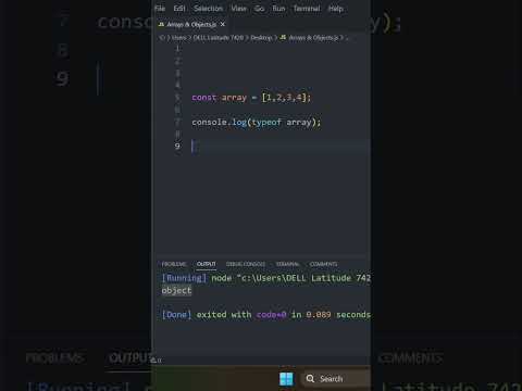how to check Type of an array in JavaScript | Array.isArray method