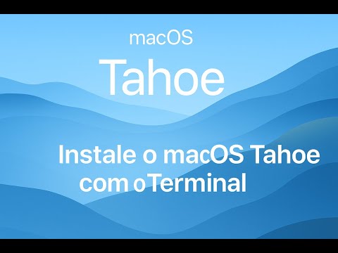 Instale o macOS Tahoe Beta 3 ou 4 a partir do Terminal - Drag & Drop  (Escolha seu HD/SSD/NVMe)