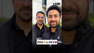 DSA Vs Development ?? Ab Milegi Clarity 💪 !! #dsa #development