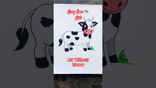 How to Draw a Cow for Kids (Easy Cow Drawing Tutorial)