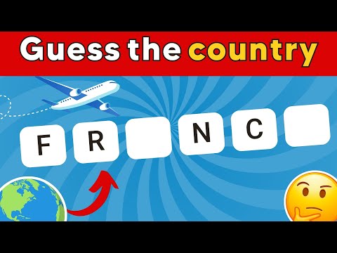 TikTok Famous: Guess the Country Without Vowels! (Try it Yourself)