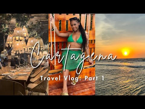 CARTAGENA TRAVEL VLOG: PART 1 | EXCURSIONS, FOOD, NIGHTLIFE |  BESTFRIEND’S BIRTHDAY TRIP