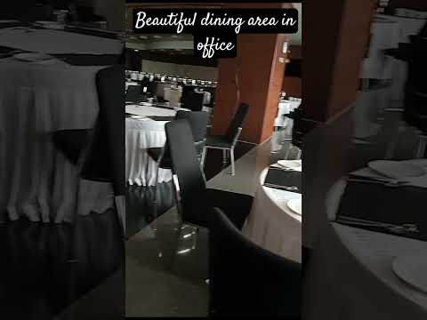 Beautiful dining area in office 🥰 #chennai #trending #viral #siruseri #shorts