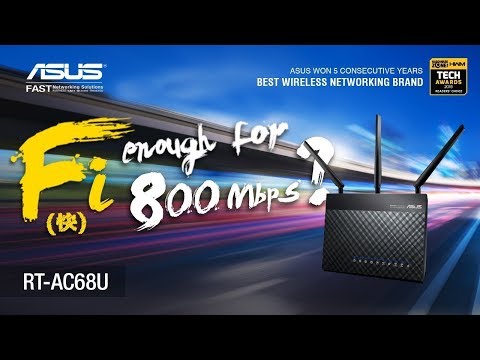 RT-AC68U - UNIFI Turbo Boost 800Mbps WiFi Speedtest (5GHz)