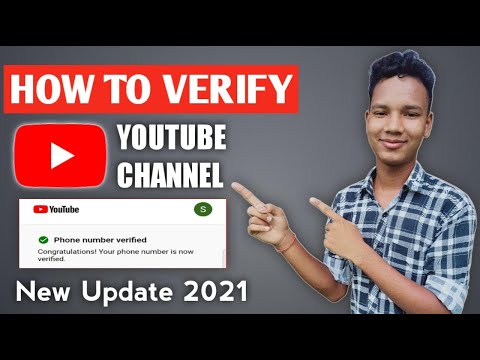 How To Verify YouTube Account In Mobile 2021 | How To Verify YouTube Channel 2021. YouTube Verify