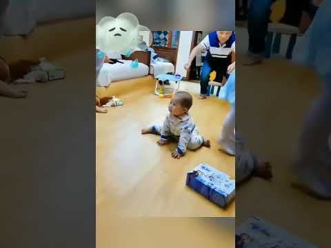 Baby funny video 😨😨 #viralshorts #shorts #ytshorts #youtubeshorts #funny #funny #babygirldress