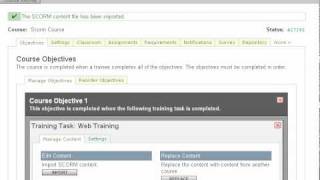 SCORM Content with TrainCaster Quiz