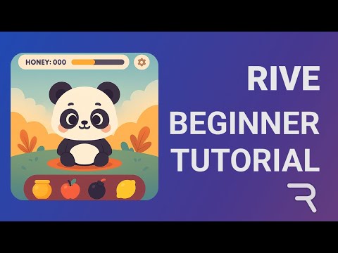 Rive Beginner Tutorial: Rigging, Animating & Simple Interactions (Community Challenge)