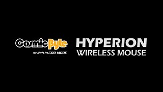 CosmicByte Wired + wireless mouse | Unveiling Tech and Gaming