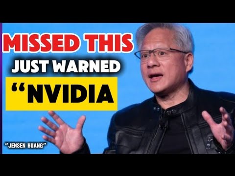 “NVIDIA CEO Jensen Huang Just Warned the World About AI (Most People Missed This)”