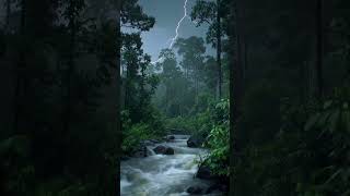 Rain Sounds For Sleeping 99% Instantly Fall Asleep With Heavy Rain Sounds