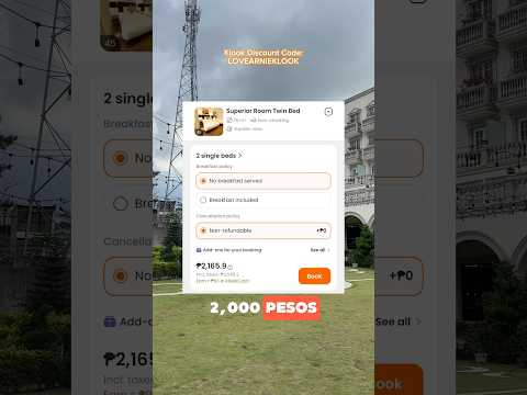 2k PHP or 35 USD hotel with Heated Pool in Tagaytay | Via Appia | LOVEARNIEKLOOK discount on Klook