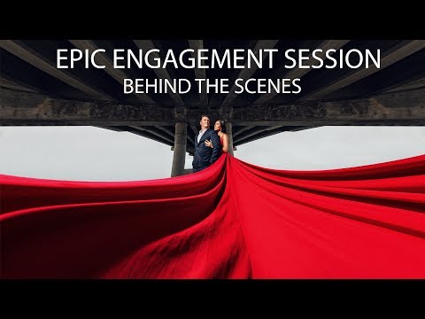 Off Camera Flash Engagement Photography Behind The Scenes