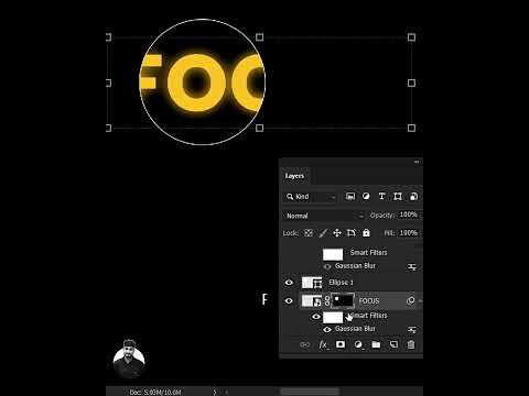 #Shorts Typography Effect in Photoshop in 1 minute | Photoshop Tutorial