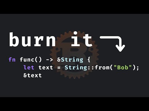 30: Dangling references disgust me in Rust