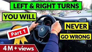 HOW TO TURN  LEFT and RIGHT  | ❤️ 99K LIKES ❤️ | PART 1 | #drivingtips