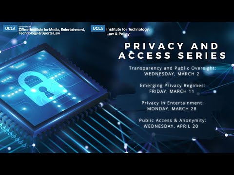 Privacy & Access Series: Public Access and Anonymity