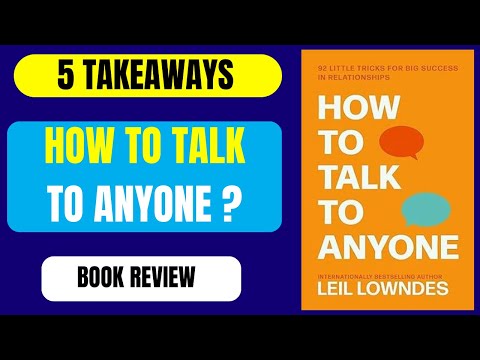 How to Talk to Anyone ? (Mastering Communication)