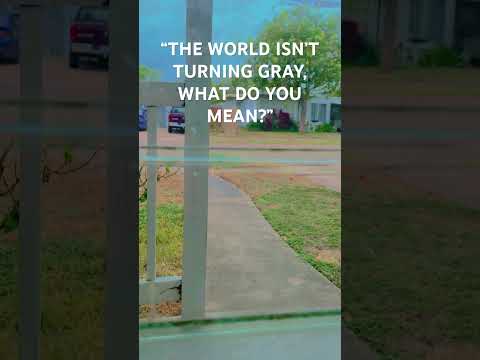 „THE WORLD ISN’T TURNING GRAY, WHAT DO YOU MEAN?” #twice  #environmentalactivism #shorts #trending