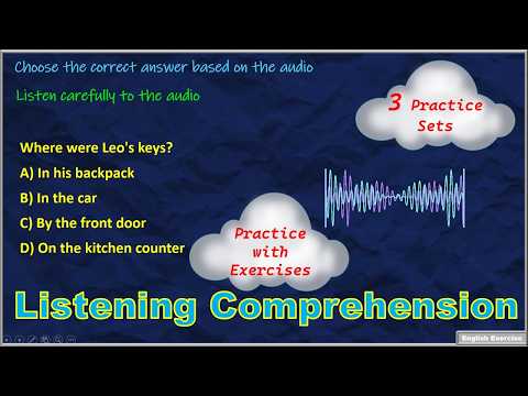 Listening and Reading Comprehension – Exercises #LittleMastery-EnglishExercises
