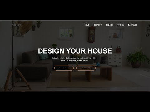 How To Design Website With HTML and CSS | Web Design Tutorial