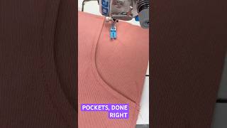 The Pocket Sewing Hack Every Beginner Needs #shorts #sewing