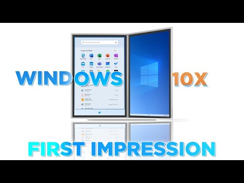 Windows 10x First Impression - Finally Microsoft Lunching!