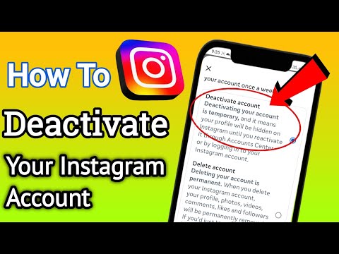 How To Deactivate Your Instagram Account