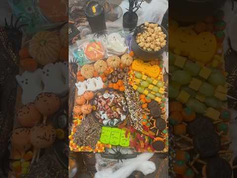 Halloween Snack Board 🎃 #halloween #halloweenfood #food #ideas #partyideas
