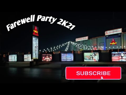 Farewell Party 2K21 \\ Aspire Clg Okara 🎓