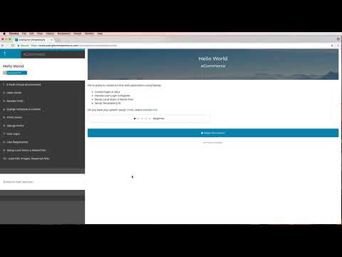 Python eCommerce | Build a Django eCommerce Web Application : Intro