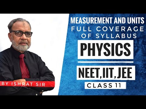 Class 11||Chapter 1||Lec 5|| Fundamental and Derived Quantities|| Questions on dimensions (NEET)