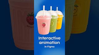 Animated Smoothie UI Design in Figma 😍