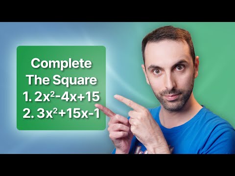 Completing The Square | 4 EASY Steps to be a GRANDMASTER