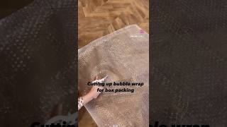 Quick Bubble wrap cutting for Order packing. #asmrsounds #uvlamp #uvgel #gelnailstickers