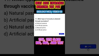 Biology MCQ Part 02 #education #mcq #biology #class #class12 #class11 #shorts #viral #short
