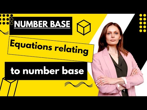 NUMBER BASE. EQUATIONS RELATING TO NUMBER BASE.