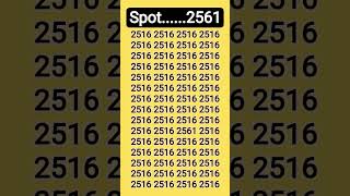 How fast did you track to Find 2561 #brainchallenge #iqtes #easybrain #brainbox